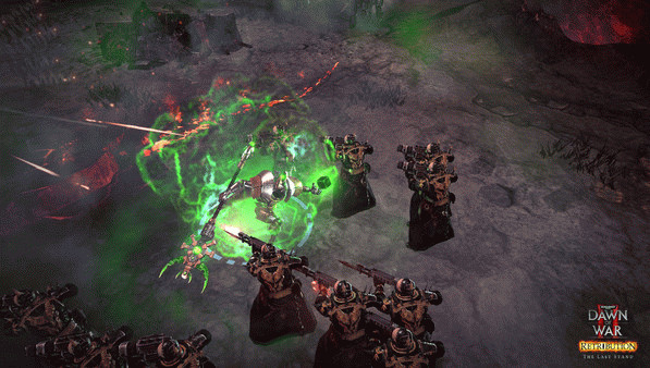Игра Warhammer 40,000: Dawn of War II - Retribution - The Last Stand Necron Overlord, скриншот