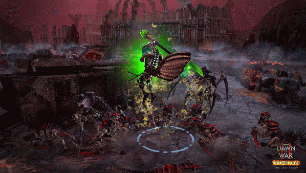 Игра Warhammer 40,000: Dawn of War II - Retribution - The Last Stand Necron Overlord, скриншот