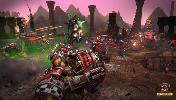 Игра Warhammer 40,000: Dawn of War II - Retribution - The Last Stand Necron Overlord, скриншот