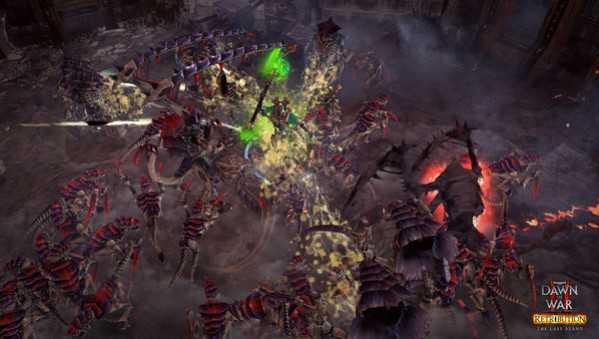 Игра Warhammer 40,000: Dawn of War II - Retribution - The Last Stand Necron Overlord, скриншот