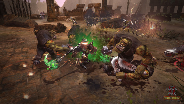 Игра Warhammer 40,000: Dawn of War II - Retribution - The Last Stand Necron Overlord, скриншот