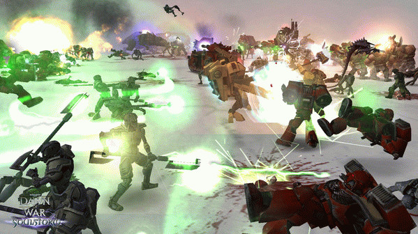 Игра Warhammer 40,000: Dawn of War - Soulstorm, скриншот