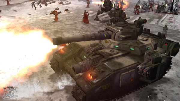 Игра Warhammer 40,000: Dawn of War – Winter Assault, скриншот
