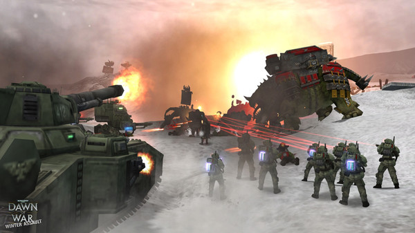 Игра Warhammer 40,000: Dawn of War – Winter Assault, скриншот