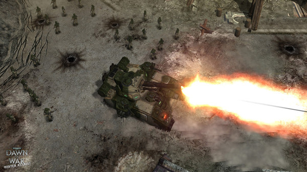 Игра Warhammer 40,000: Dawn of War – Winter Assault, скриншот