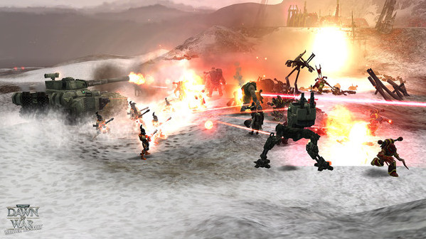 Игра Warhammer 40,000: Dawn of War – Winter Assault, скриншот