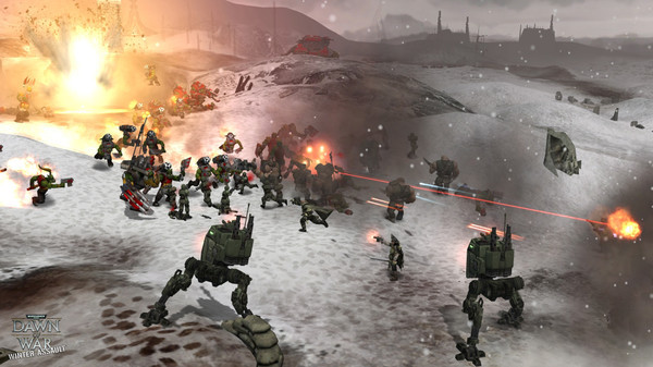 Игра Warhammer 40,000: Dawn of War – Winter Assault, скриншот