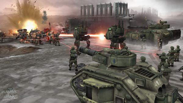Игра Warhammer 40,000: Dawn of War – Winter Assault, скриншот