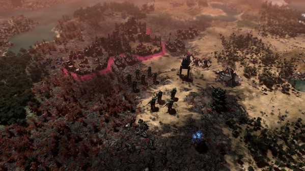 Игра Warhammer 40,000: Gladius - Relics of War, скриншот