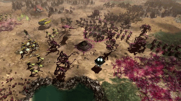 Игра Warhammer 40,000: Gladius - Tyranids, скриншот