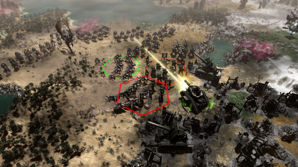 Игра Warhammer 40,000: Gladius - Tyranids, скриншот