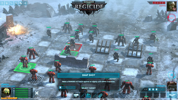 Игра Warhammer 40,000: Regicide, скриншот