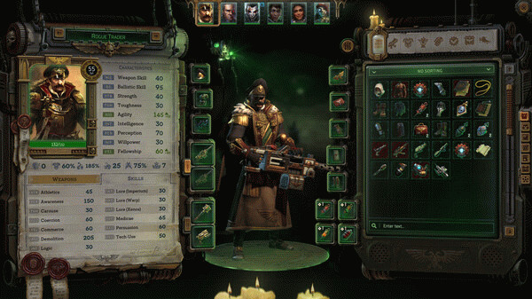 Игра Warhammer 40,000: Rogue Trader, скриншот