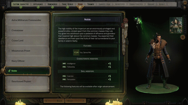Игра Warhammer 40,000: Rogue Trader, скриншот