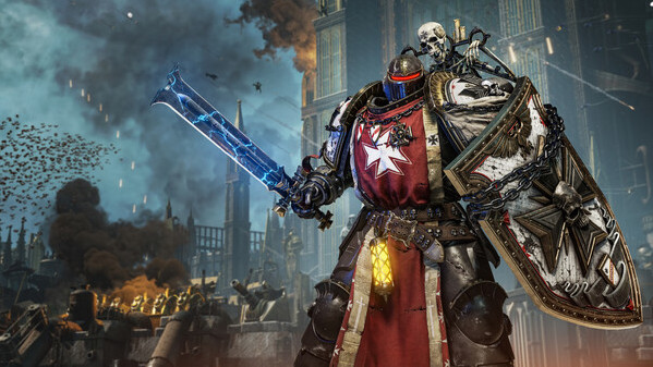 Игра Warhammer 40,000: Space Marine 2 - Black Templars Champion Pack, скриншот