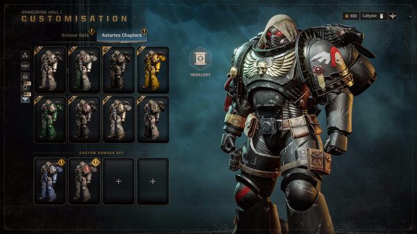 Игра Warhammer 40,000: Space Marine 2 - Dark Angels Chapter Pack, скриншот