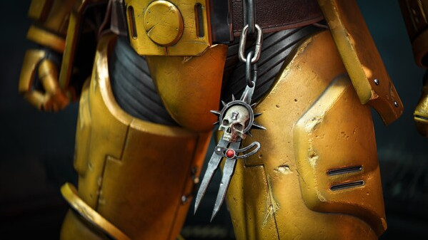 Игра Warhammer 40,000: Space Marine 2 - Imperial Fists Cosmetic Pack, скриншот