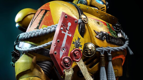 Игра Warhammer 40,000: Space Marine 2 - Imperial Fists Cosmetic Pack, скриншот