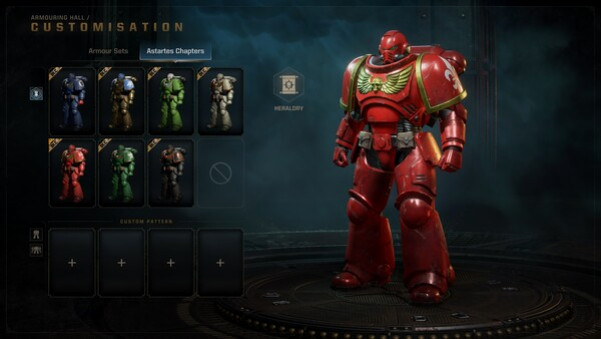 Игра Warhammer 40,000: Space Marine 2 - Imperial Fists Cosmetic Pack, скриншот