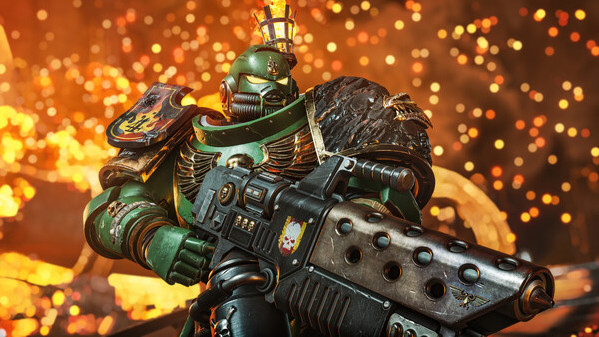 Игра Warhammer 40,000: Space Marine 2 - Salamanders Cosmetic Pack, скриншот