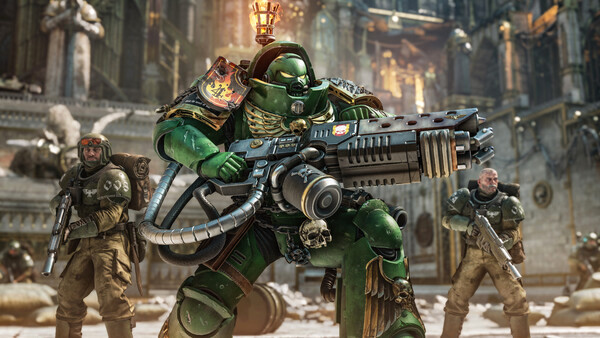 Игра Warhammer 40,000: Space Marine 2 - Salamanders Cosmetic Pack, скриншот