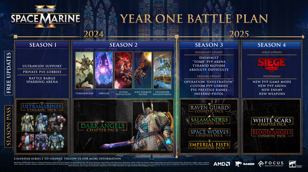 Игра Warhammer 40,000: Space Marine 2 - Season Pass, скриншот