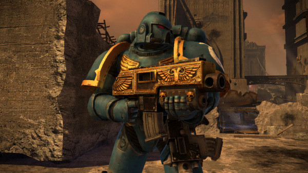 Игра Warhammer 40,000: Space Marine - Golden Relic Bolter, скриншот