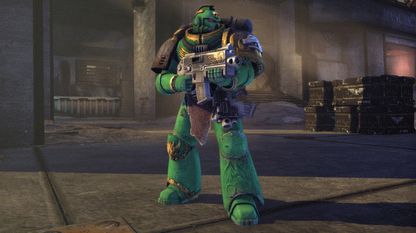 Игра Warhammer 40,000: Space Marine - Salamanders Veteran Armour Set, скриншот