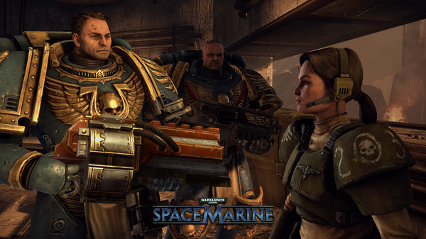 Игра Warhammer 40,000: Space Marine, скриншот