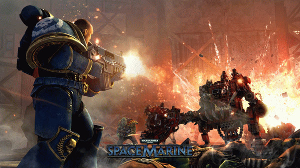 Игра Warhammer 40,000: Space Marine, скриншот