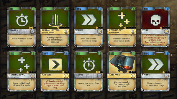 Игра Warhammer 40,000: Space Wolf - Exceptional Card Pack, скриншот