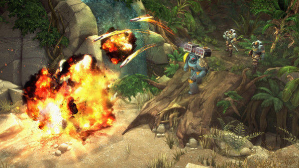 Игра Warhammer 40,000: Space Wolf, скриншот