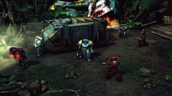 Игра Warhammer 40,000: Space Wolf, скриншот