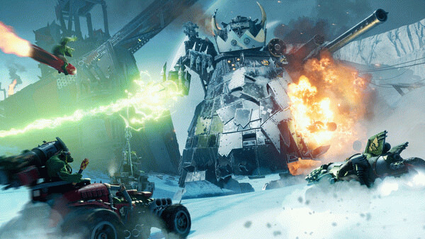 Игра Warhammer 40,000: Speed Freeks, скриншот