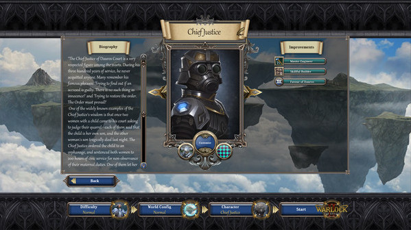 Игра Warlock 2: Three Mighty Mages, скриншот