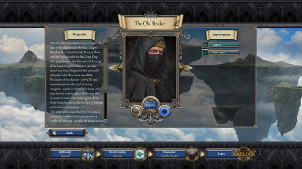 Игра Warlock 2: Three Mighty Mages, скриншот