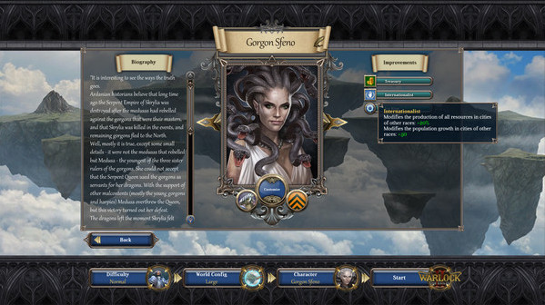 Игра Warlock 2: Wrath of the Nagas, скриншот