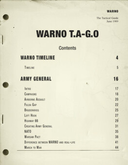 Игра WARNO - Digital Guides, скриншот