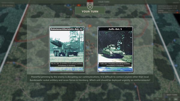 Игра WARNO, скриншот