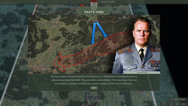 Игра WARNO, скриншот