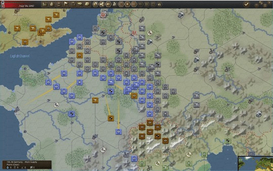 Игра WarPlan, скриншот