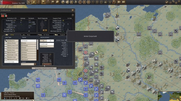 Игра WarPlan, скриншот