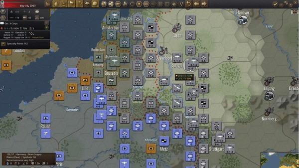 Игра WarPlan, скриншот