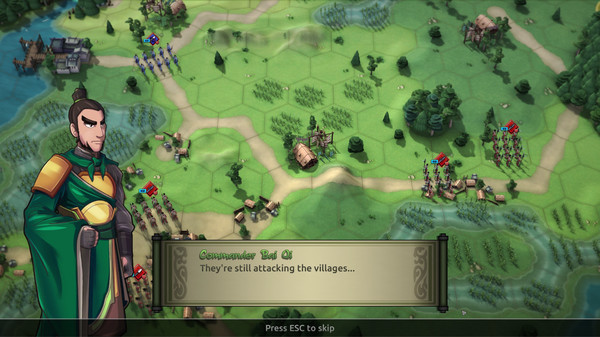 Игра Warring States, скриншот