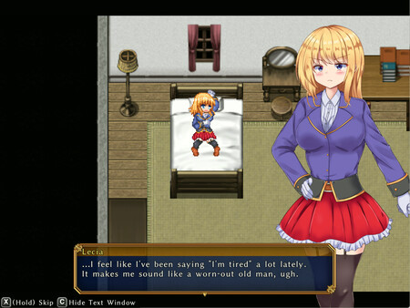 Игра Warrior Maiden Lecia and the Lost Fortress, скриншот