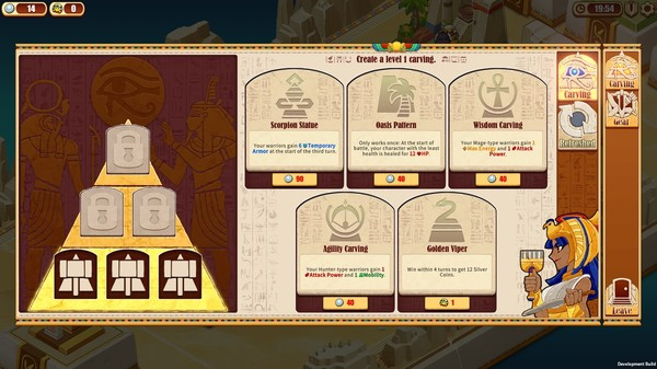 Игра Warriors of the Nile 2, скриншот