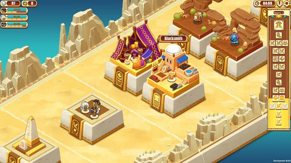 Игра Warriors of the Nile 2, скриншот