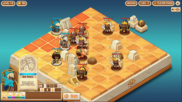 Игра Warriors of the Nile, скриншот