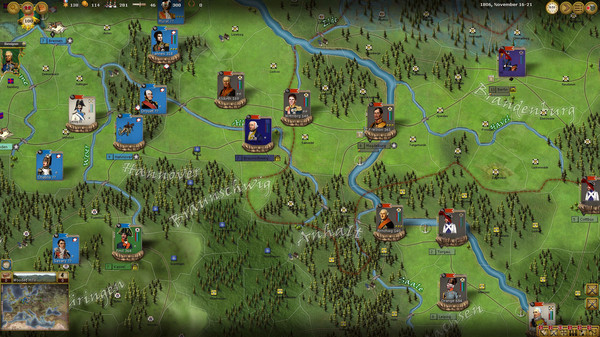 Игра Wars of Napoleon, скриншот