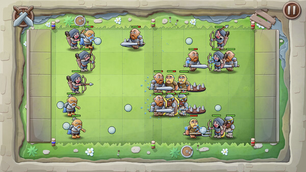 Игра WarWar Battle Kingdom, скриншот